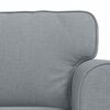 vidaXL Sofa 2 pcs Hellgrau