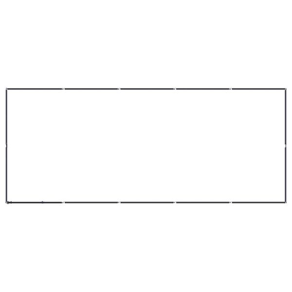 vidaXL Outdoor-Hundezwinger Stahl 9,22 m&sup2;