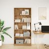 vidaXL B&uuml;cherregal Artisan-Eiche 80x24x176 cm Holzwerkstoff