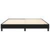 vidaXL Boxspringbettgestell Schwarz 180x200 cm Stoff