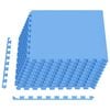 vidaXL Pool Bodenschutzmatte 40 stk. Blau 14,4 m&sup2; EVA-Schaum