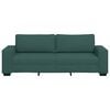 vidaXL 3-Sitzer-Sofa Dunkelgr&uuml;n 220x77x82 cm Stoff