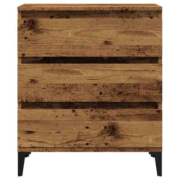 vidaXL Sideboard Altholz-Optik 60x35x70 cm Holzwerkstoff
