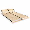 vidaXL Lattenrost mit 28 Latten 7 Zonen 120x200 cm