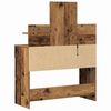 vidaXL Schminktisch mit Regal Altholz 100 x 40 x 130 cm Holzwerkstoff