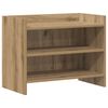 vidaXL TV-Schr&auml;nk 60 x 33 x 47 cm Artisan-Eiche Holzwerkstoff