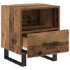 vidaXL Nachttisch Altholz 40 x 35 x 47,5 cm Holzwerkstoff