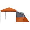 vidaXL Camping-Zelt-Set mit Dach 2 pcs Orange Taffeta und Stoff