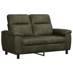 vidaXL Sofa Olivegr&uuml;n 158 x 90 x 95 cm Kunstwildleder