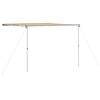 vidaXL Wohnwagen-Markise 3x3x2,15 m m Beige