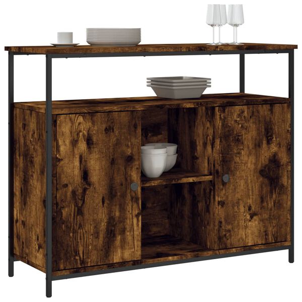 vidaXL Sideboard R&auml;uchereiche 100x35x80 cm Holzwerkstoff