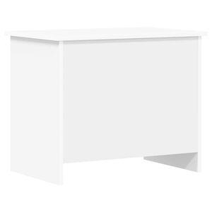 vidaXL Aufbewahrungstruhe Wei&szlig; 60 x 40 x 50 cm Holzwerkstoff