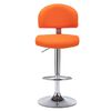 vidaXL Barhocker 2 Stk. Orange Kunstleder