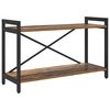 vidaXL B&uuml;cherregal 80 x 30 x 50 cm Holzwerkstoff Altholz