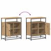 vidaXL Sideboard Artisan-Eiche 69 x 35 x 80 cm Holzwerkstoff