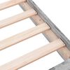 vidaXL Bettgestell ohne Matratze Grau Sonoma 160x200 cm Holzwerkstoff