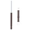 vidaXL Schwebende Regaltr&auml;ger 12 Beige &Oslash;10 x 170 mm Stahl