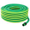 vidaXL Gartenschlauch 5-lagig Gr&uuml;n und Gelb 12 mm 30 m PVC