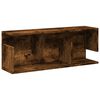 vidaXL Wandschrank 80x20x30 cm R&auml;uchereiche Holzwerkstoff