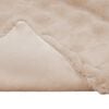vidaXL Kunstfell Kaninchenfell Decke 4 pcs Beige 220 x 240 cm