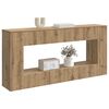 vidaXL Konsolentisch Artisan-Eiche 155 x 29 x 74 cm Holzwerkstoff