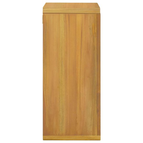 vidaXL Wand-Badschrank 45x30x70 cm Massivholz Teak