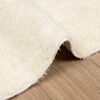 vidaXL Teppich Shaggy Hochflor NAVARRA Creme 240x240 cm Polyester