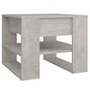 vidaXL Couchtisch Betongrau 55,5x55x45 cm Holzwerkstoff