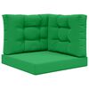 vidaXL Sofakissen f&uuml;r drau&szlig;en Polyester Gr&uuml;n 60 x 60 cm