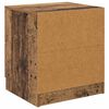 vidaXL Nachttisch 2 pcs Altholz 45 x 39 x 50 cm Holzwerkstoff