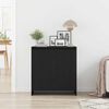 vidaXL Sideboard Schwarze Eiche 70 x 41 x 75 cm Holzwerkstoff