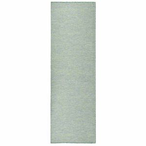 vidaXL Outdoor-Teppich Flachgewebe 80x250 cm T&uuml;rkis