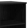 vidaXL Highboard 3 pcs Schwarz Eichen-Optik Holzwerkstoff