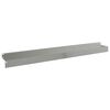 vidaXL Raseneinfassung 20 pcs 100 x 10 x 8 cm Stahl Silber