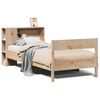 vidaXL B&uuml;cherregalbett ohne Matratze 75x190 cm Massivholz Kiefer