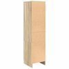 vidaXL Highboard Sonoma Eiche 31,5 x 32 x 124 cm Holzwerkstoff