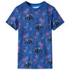 Kinder-T-Shirt Dunkelblau Melange 104