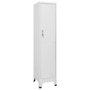 vidaXL Schlie&szlig;fachschrank 38x45x180 cm Stahl