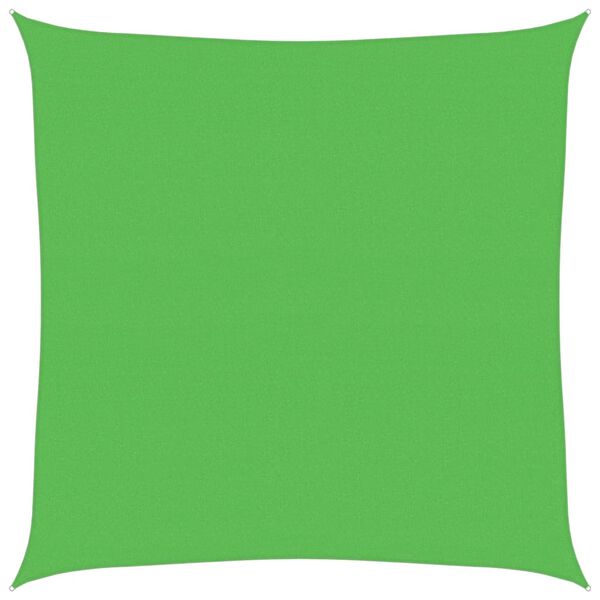 vidaXL Sonnensegel 160 g/m² Hellgrün 4x4 m HDPE
