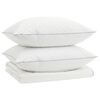vidaXL G&auml;nsedaunen-Bettdecken-Set 90% FULDA 3 stk. 155 x 220 cm Sommer