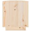 vidaXL TV-Schrank 110x34x40 cm Massivholz Kiefer
