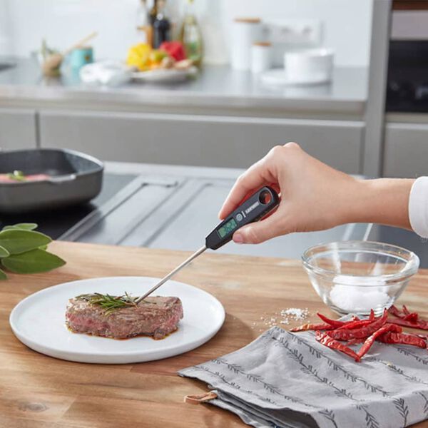 Leifheit Digitales K&uuml;chenthermometer Schwarz 03095