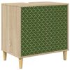 vidaXL Badezimmerschrank GELEEN Sonoma 60 x 40 x 60 cm Holzwerkstoff
