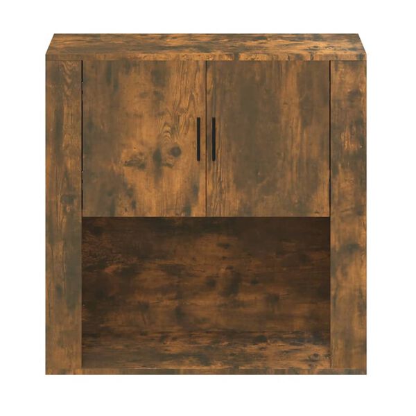 vidaXL Wandschrank R&auml;uchereiche 80x33x80 cm Holzwerkstoff