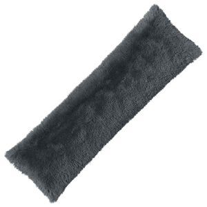 vidaXL Kissen mit Kissen HEERLEN Anthrazit 40 x 145 cm PV Fleece