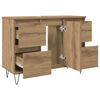 vidaXL Badschrank Artisan-Eiche 80x33x60 cm Holzwerkstoff
