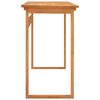 vidaXL Schreibtisch 120x45x75 cm Massivholz Teak