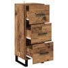 vidaXL Sideboard Altholz 34,5 x 34 x 90 cm Holzwerkstoff