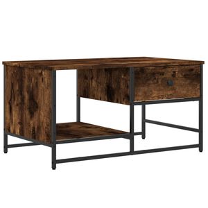 vidaXL Couchtisch R&auml;uchereiche 85,5x51x45 cm Holzwerkstoff