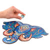 UNIDRAGON 194-tlg. Holzpuzzle Eternal Elephant Medium 34x26 cm
